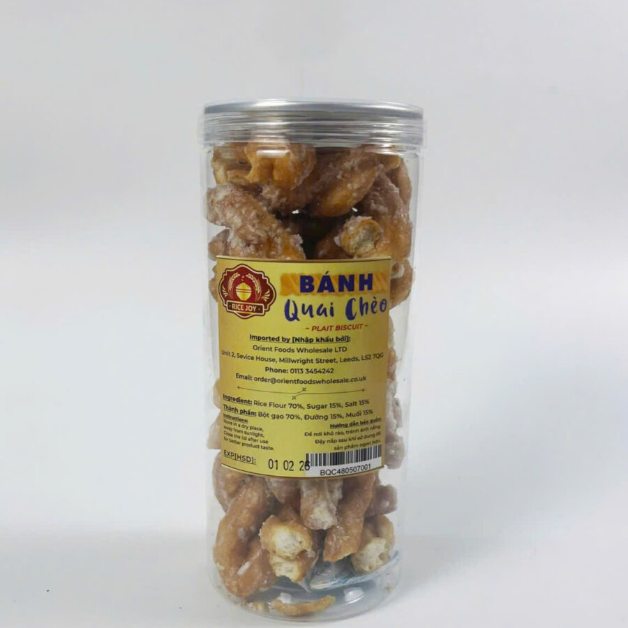 Rice Joy Bánh Quai Chèo 250g x 90 jars