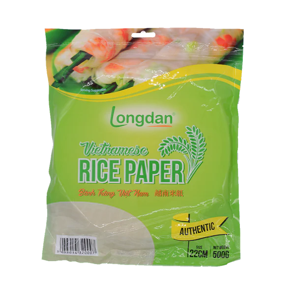 Longdan Bánh Tráng Gỏi Cuốn 22cm 500g x 20