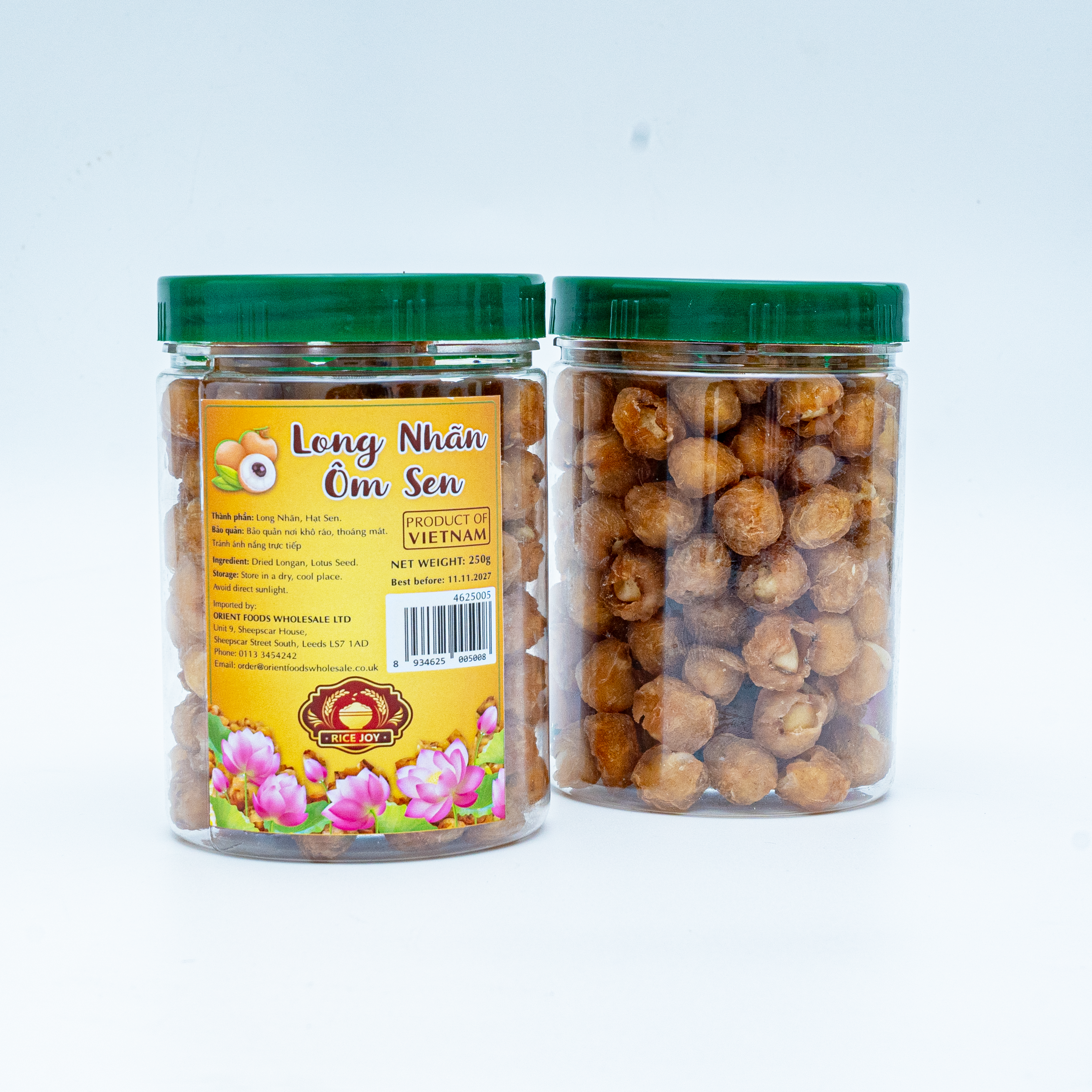 Rice Joy Long Nhãn Ôm Sen Hưng Yên 300g x 40 jars